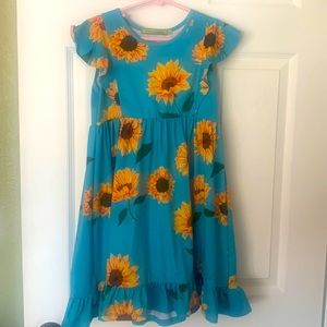 Millie Loves Lily | Girls Dress | size 8 | Empire waist, flutter sleeves